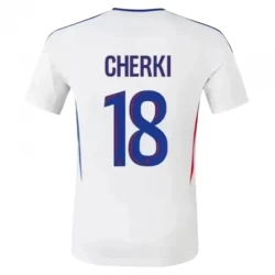 Olympique Lyonnais Cherki #18 Fußballtrikot 2024-25 Heimtrikot Herren