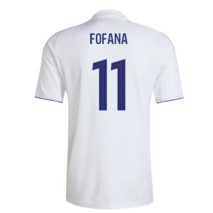 Olympique Lyonnais Fofana #11 Fußballtrikot 2025-26 Heimtrikot Herren