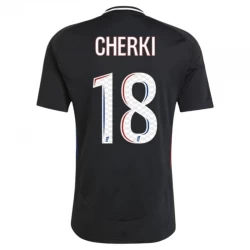 Olympique Lyonnais Fußballtrikot 2024-25 Cherki #18 Auswärtstrikot Herren