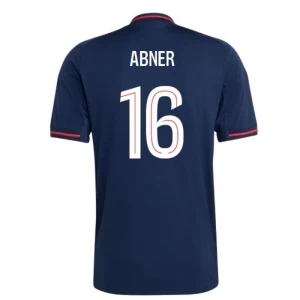 Olympique Lyonnais Fußballtrikot 2025-26 Abner #16 Auswärtstrikot Herren