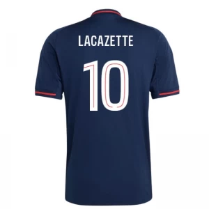 Olympique Lyonnais Fußballtrikot 2025-26 Alexandre Lacazette #10 Auswärtstrikot Herren