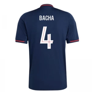 Olympique Lyonnais Fußballtrikot 2025-26 Bacha #4 Auswärtstrikot Herren