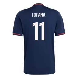 Olympique Lyonnais Fußballtrikot 2025-26 Fofana #11 Auswärtstrikot Herren