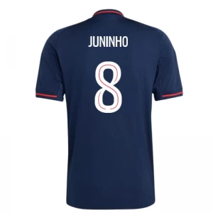 Olympique Lyonnais Fußballtrikot 2025-26 Juninho #8 Auswärtstrikot Herren
