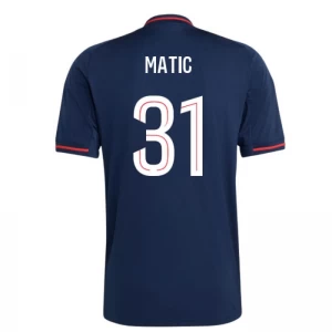 Olympique Lyonnais Fußballtrikot 2025-26 Matic #31 Auswärtstrikot Herren