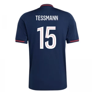 Olympique Lyonnais Fußballtrikot 2025-26 Tessmann #15 Auswärtstrikot Herren