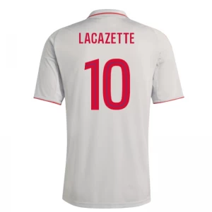Olympique Lyonnais Fußballtrikot Alexandre Lacazette #10 2025-26 Ausweichtrikot Herren