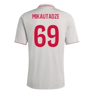 Olympique Lyonnais Fußballtrikot Georges Mikautadze #69 2025-26 Ausweichtrikot Herren