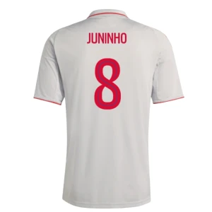 Olympique Lyonnais Fußballtrikot Juninho #8 2025-26 Ausweichtrikot Herren
