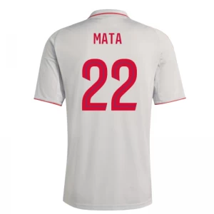 Olympique Lyonnais Fußballtrikot Mata #22 2025-26 Ausweichtrikot Herren
