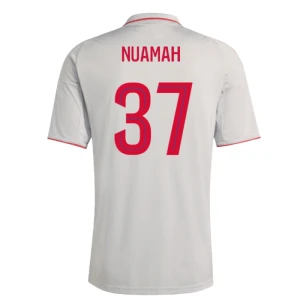 Olympique Lyonnais Fußballtrikot Nuamah #37 2025-26 Ausweichtrikot Herren