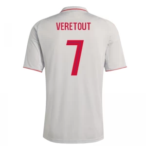 Olympique Lyonnais Fußballtrikot Veretout #7 2025-26 Ausweichtrikot Herren