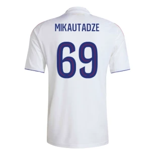 Olympique Lyonnais Georges Mikautadze #69 Fußballtrikot 2025-26 Heimtrikot Herren