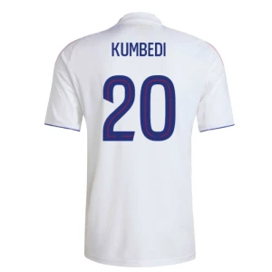 Olympique Lyonnais Kumbedi #20 Fußballtrikot 2025-26 Heimtrikot Herren