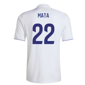 Olympique Lyonnais Mata #22 Fußballtrikot 2025-26 Heimtrikot Herren