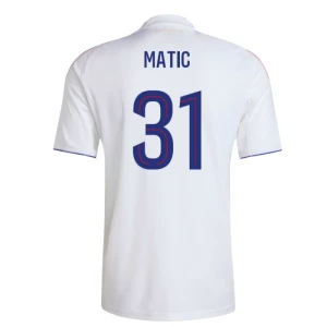 Olympique Lyonnais Matic #31 Fußballtrikot 2025-26 Heimtrikot Herren