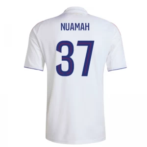 Olympique Lyonnais Nuamah #37 Fußballtrikot 2025-26 Heimtrikot Herren