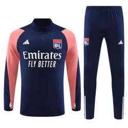 Olympique Lyonnais Trainingsanzüge Sweatshirt 2023-24 Blau
