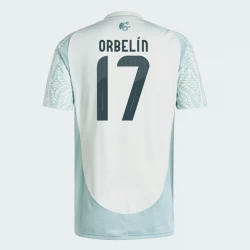 Orbelin #17 Mexiko Fußballtrikots Copa America 2024 Auswärtstrikot Herren
