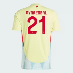 Oyarzabal #21 Spanien Fußballtrikot EM 2024 Auswärtstrikot Herren