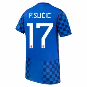 P. Sucic #17 Kroatien Fußballtrikot WM 2026 Auswärtstrikot Herren