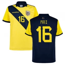 Paez #16 Ecuador Fußballtrikot Copa America 2024 Heimtrikot Herren