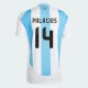 Palacios #14 Argentinien Fußballtrikots Copa America 2024 Heimtrikot Herren