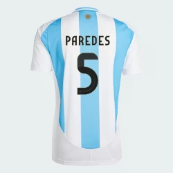 Paredes #5 Argentinien Fußballtrikots Copa America 2024 Heimtrikot Herren