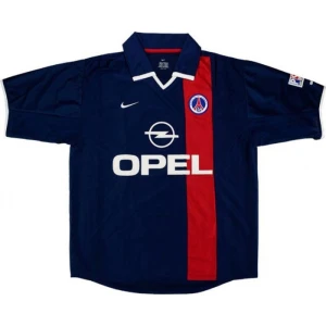 Paris Saint-Germain PSG 2001-02 Heimtrikot
