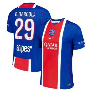 Paris Saint-Germain PSG B.Barcola #29 Fußballtrikot 2026-27 Heimtrikot Herren