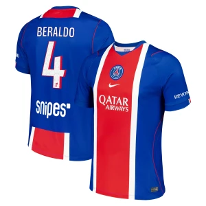 Paris Saint-Germain PSG Beraldo #4 Fußballtrikot 2026-27 Heimtrikot Herren