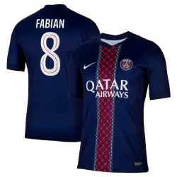 Paris Saint-Germain PSG Fabian #8 Fußballtrikot 2025-26 Cup Heimtrikot Herren