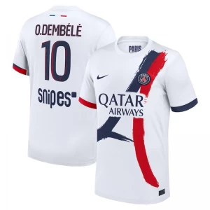 Paris Saint-Germain PSG Fußballtrikot 2025-26 O.Dembele #10 Auswärtstrikot Herren