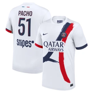 Paris Saint-Germain PSG Fußballtrikot 2025-26 Pacho #51 Auswärtstrikot Herren
