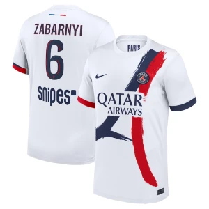 Paris Saint-Germain PSG Fußballtrikot 2025-26 Zabarnyi #6 Auswärtstrikot Herren