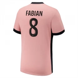 Paris Saint-Germain PSG Fußballtrikot Fabian #8 2024-25 Ausweichtrikot Herren
