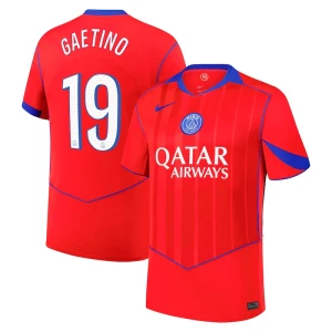 Paris Saint-Germain PSG Fußballtrikot Gaetino #19 2025-26 Ausweichtrikot Herren