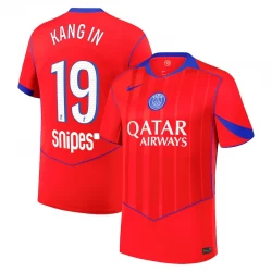 Paris Saint-Germain PSG Fußballtrikot Kang In #19 2025-26 Ausweichtrikot Herren