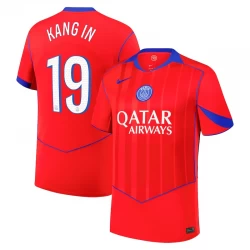 Paris Saint-Germain PSG Fußballtrikot Kang In #19 2025-26 Cup Ausweichtrikot Herren