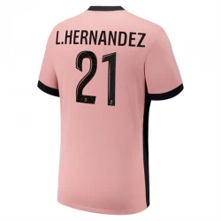 Paris Saint-Germain PSG Fußballtrikot L.Hernandez #21 2024-25 Ausweichtrikot Herren