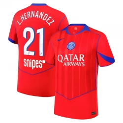 Paris Saint-Germain PSG Fußballtrikot L. Hernandez #21 2025-26 Ausweichtrikot Herren