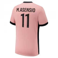 Paris Saint-Germain PSG Fußballtrikot M.Asensio #11 2024-25 Ausweichtrikot Herren