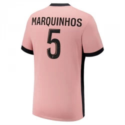 Paris Saint-Germain PSG Fußballtrikot Marquinhos #5 2024-25 Ausweichtrikot Herren