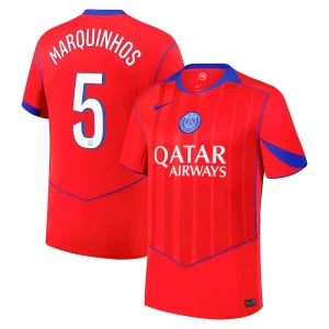 Paris Saint-Germain PSG Fußballtrikot Marquinhos #5 2025-26 Cup Ausweichtrikot Herren