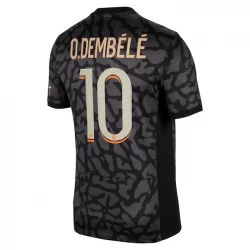 Paris Saint-Germain PSG Fußballtrikot Ousmane Dembélé #10 2023-24 Ausweichtrikot Herren