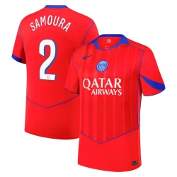 Paris Saint-Germain PSG Fußballtrikot Samoura #2 2025-26 Ausweichtrikot Herren