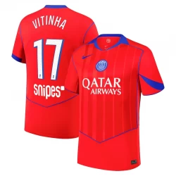 Paris Saint-Germain PSG Fußballtrikot Vitinha #17 2025-26 Ausweichtrikot Herren