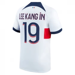 Paris Saint-Germain PSG Fußballtrikots 2023-24 Lee Kang In #19 Auswärtstrikot Herren
