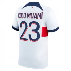 Paris Saint-Germain PSG Fußballtrikots 2023-24 Randal Kolo Muani #23 Auswärtstrikot Herren