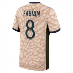 Paris Saint-Germain PSG Fußballtrikots Fabian #8 2024-25 Fourthtrikot Herren